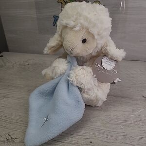 Demdaco Jesus Loves Me Lamb Plush Lovey White Stuffed Animal Toy See Description